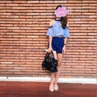 ราคา Setเสื้อและกางเกงขาสั้น อก30-33"เอว23-24"สะโพก33-34" (120495353)