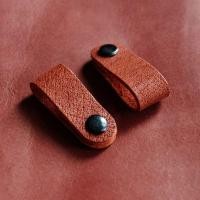 ราคา MERAH Novue Leather Goods Cabble Strapper/สายหนังแท้สําหรับ Buffalo Skin Vegetan สีแดง/แดง (43372071872)