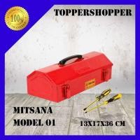 ราคา กล่องเครื่องมือ 1 ชั้น MITSANA (model: 01) ขนาด 14 นิ้ว #0030 ** สินค้ามีตำหนิ กดดูรูปให้ครบก่อนนะคะ** (9128920909)