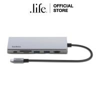 ราคา BELKIN ฮับมัลติมีเดีย USB-C Multimedia 4k Hub 7 in 1 Pass 100W By Dotlife (26442923341)