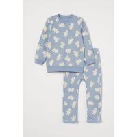 ราคา H&M(เอชแอนด์เอ็ม) เสื้อวอร์มและกางเกงขายาว เด็กอ่อน 0845860_2 (44452142380)