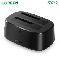 ราคา (พร้อมส่ง) UGREEN 50742 USB 3.0 to Dual Bay Hard Drive Dock (42105327227)