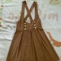 ราคา เอี๊ยมกระโปรง สีน้ำตาล (3920618475)