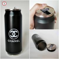 ราคา กระบอกน้ำ กระติกน้ำ เก็บความเย็น เก็บความร้อน ขนาด 500ml. ทรงกระป๋อง แก้วเก็บความเย็น กระบอกน้ำสแตนเลส (1887410087)