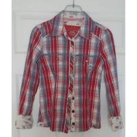 ราคา เสื้อเชิ๊ตผ้ายืดมือ 2 esprit (816919655)