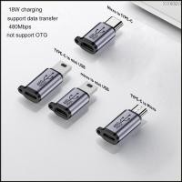 ราคา NIOK Usb-C to Mini USB MicroUSB Adapter Micro USB to TypeC Mini USB Converter Connector รองรับการชาร์จซิงค์ข้อมูล 480Mbps (42411585313)