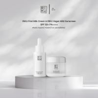 ราคา RIKU First Milk Cream & RIKU Vegan Mild Sunscreen SPF 50+ PA++++ สกินแคร์ บํารุงผิวหน้า กันแดดหน้า และ มอยเจอร์ไรส์เซอร์ (28180400218)