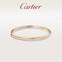 ราคา Cartier Cartier Trinity Rose Gold White Gold Three-Ring Three-Color Gold Small Bracelet [Gift] (28276274842)