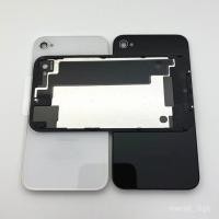 ราคา ZHQW for IPhone 4S Rear Glass Battery Door Housing Back Cover Case Replacement Parts (41552237250)