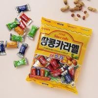 ราคา พร้อมส่ง 크라운 땅콩카라멜 ลูกอมถั่วรสคาราเมล Crown Peanut Caramel Candy 120g (4747180381)