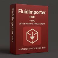 ราคา FluidImporter Pro v6.0.2 (ปลั๊กอินเครื่องมือนำเข้าและจัดการไฟล์ 3D) Plugin for Sketchup 2023-2025 (41305061839)