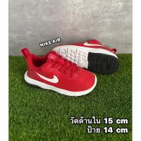 ราคา รองเท้าเด็กมือสองสภาพดี มือ 2 สีแดงเชือกยืด สลิปออน NIKE AIR 14 cm (25926039351)