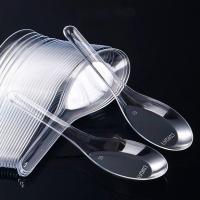 ราคา BAZZR ช้อนพลาสติก 60 ชิ้น วัสดุพีพีเกรดอาหาร มีความแข็งมากขึ้น ช้อนพลาสติกใช้แล้วทิ้ง ช้อนสั้น ช้อนข้าวพลาสติก ช้อนสั้นใ (42018143281)