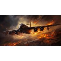 ราคา โมเดิร์นเครื่องบินทหาร Wall Art ผ้าใบพิมพ์บทคัดย่อ Jet Fighters B-52 F-16 F-18 F-35 การบินตกแต่งบ้านนักบินของขวัญสําหรับชาย R5WL&&-* (24246541056)