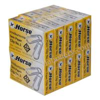 ราคา ลวดเสียบกระดาษ ตราม้า เบอร์ 1 แบบหัวกลม (แพ็ค 10 กล่อง) (15018404574)