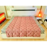 ราคา ผ้านวมขนเป็ด หรือไส้ผ้านวมขนเป็ด ขนาด 4.5-5ฟุต เอิร์ธโทนสีน้ำตาลลายเส้นกราฟฟิก (สภาพใหม่) มือสองสภาพดี เกาหลีแท้ (16995995598)