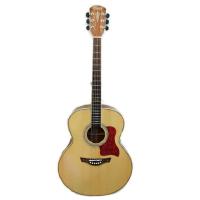 ราคา VIVID กีต้าร์โปร่ง รุ่นV-42J/N ทรงจัมโบ้คอเว้าไม้มะฮอกกานีแท้ทั้งตัว (877392329)