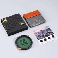 ราคา ▥ K & F CONCEPT 2In1 ตัวแปร Nd4-Nd64 + CPL Circular Polarizing Filter 37/43/52/58/62/67/72/77/8 (42651411224)
