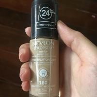 ราคา รองพื้นRevlon ColorStay 24 hrs สี#180Sand Beige รองพื้นฝาดำสุดฮิต ที่บล๊อคเกอร์แนะนำที่สุดของความเรียบเนียนติดทนยาวนาน (692080809)