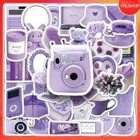 ราคา 50ชิ้น ของใช้ กล้อง เกมบอย โทนม่วง Items Polaroid Toy Gameboy Purple Tone Sticker พร้อมส่ง (27959327737)