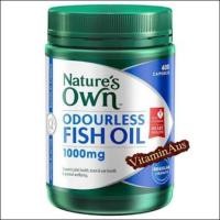 ราคา Nature's Own Odourless Fish Oil 1000mg High Strength 400 Capsules (1280202)