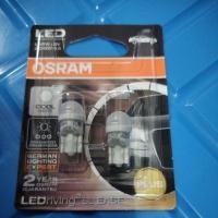 ราคา Osram ไฟหรี่ ไฟส่องป้ายทะเบียน ไฟส่องแผนที่ LED T10 6000K แท้ 100% แพค/2 หลอด (43610267087)