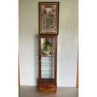 ราคา ตู้โชว์ไม้สักเก่า ตู้พระ (18645501598)