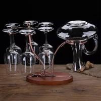 ราคา ชั้นวางแก้วไวน์ ที่แขวนแก้วไวน์คลาสสิก ชั้นวางขวดไวน์,ชั้นวางขวดไวน์แบบคลาสสิกสำหรับตกแต่งห้องครัว ✅สินค้าพร้อมส่ง (19148033221)