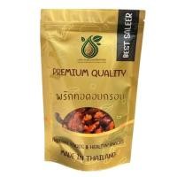 ราคา [ส่งด่วน] พริกทอดกรอบ =500กรัม= รสดังเดิม พริกทอด พริกกรอบ [พร้อมทาน] เต็มเมล็ดใหญ่ เกรด AAA ผลิตใหม่ (3990876616)