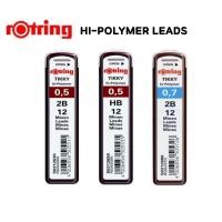 ราคา ไส้ดินสอกด Rotring รุ่น Tikky Hi-Polymer 0.5 มม., 0.7 มม. ความเข้ม 2B, HB (10852146715)