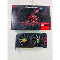 ราคา ขายการ์ดจอมือสอง POWER COLOR RED DRAGON RADEON RX 570 - 4GB GDDR5 (4958784900)
