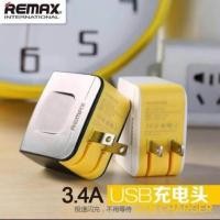 ราคา USB CHARGER 3.4A 2USB Remax (3500822641)