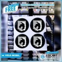 ราคา AAT ตํารวจทหาร EMBLEM 4 ชิ้น 58 มิลลิเมตรรถ RIMS FLEXIBLE RAISED 3D EMBLEM (29524988377)