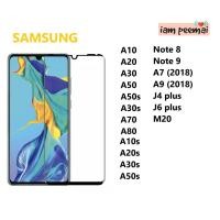 ราคา ฟิล์มกระจกเต็มจอ Samsung Galaxy A10 A20 A30 A50 Note8 Note9 M20 ฟิล์มกระจกนิรภัย กาวเต็ม ฟิล์มกันรอย ฟิล์มเต็มจอ9d (5916896650)