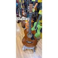 ราคา กีต้าร์โปร่ง ยี่ห้อ Overspeed OS-38 สีน้ำตาล แถม กระเป๋า + ปิ๊ก 2 (6979049621)