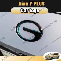 ราคา Aion y plus es สติกเกอร์โลโก้ตกแต่งรถยนต์อุปกรณ์เสริมชุดคาร์บอนไฟเบอร์สีดํา (28774001107)