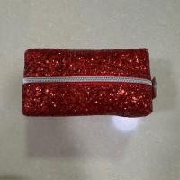 ราคา Bath and Body Works Cosmetic Bag สีแดงglitterสุดหรู (26736042851)