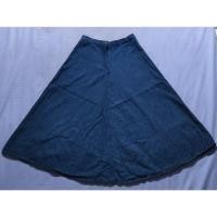 ราคา กระโปรงยีนส์สีเข้มทรงเอสวิง แบรนด์ American Apparel' Jean เอว 27-28" (29000366440)