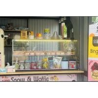 ราคา ตู้กระจกโชว์ขนม2ชั้นติดแผงไฟ (25382007071)