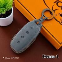ราคา ซองกุญแจ ซองหนังกลับ Alcantara แท้ อาคันทารา สำหรับ Denza D9 N7 N8 (43557904528)