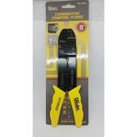 ราคา Winton คีมย้ำสายไฟ ย้ำหางปลา 8 นิ้ว รู ย้ำ 0.5,0.75,10.25,2.0,3.0,5.มิล รูตัด1.25,2.0,5.5 มิล (1258443517)