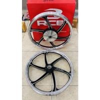 ราคา ล้อแม็ก fino115i/mio115i ขอบ17ดำปัด racingboy (8682656638)