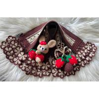 ราคา หูถักกระเป๋าby yanikaงานพร้อมส่งหูถักหุ้มกระเป๋าlvสปีดี้,alma,coach,ถัง,หมอน,9โดม9 (706878426)