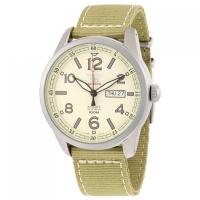 ราคา Seiko 5 Sports นาฬิกาผู้ชาย สายผ้า Automaticรุ่นSRP635K1 (Green) (340014863)