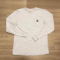 ราคา เสื้อยืดกระเป๋าหน้าแขนยาว Carhartt ไซส์ M 20/28 สภาพดี มีรู1จุด เรียบ หล่อแน่นอนสำหรับยี่ห้อนี้ (27852403991)