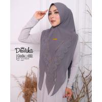 ราคา ฮิญาบสําเร็จรูป DC 488 Khimar Sequin ceruty Babydoll ตัดเลเซอร์โดย desvika ฮิญาบสตรีมุสลิม (28329305193)