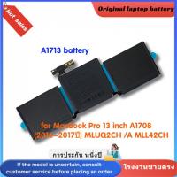 ราคา ⭐A1713 battery for MacBook Pro 13 inch A1708 (2016-2017ปี) MLUQ2CH /A MLL42CH คุณภาพสูง แบตเตอรี่ (41804399402)