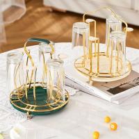 ราคา ที่แขวนแก้ว ชั้นวางแก้วน้ำ ชั้นวางแก้วน้ำแบบคว่ำหน้าสำหรับบ้าน พร้อมถาดรองแก้วน้ำ ชั้นวางแก้วน้ำแบบสร้างสรรค์ (25486537405)