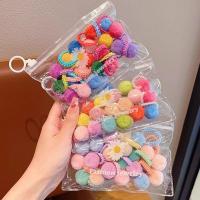 ราคา ยางรัดผม ประดับขนเฟอร์ สีสันสดใส สําหรับเด็กผู้หญิง จํานวน 20 ชิ้น (25452662675)