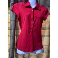 ราคา เสื้อเชิ้ตแขนสั้น แบรนด์ MANGO SUIT สี แดง ไซส์ XS (42858264312)